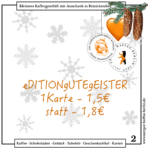 Adventskalender - Türchen vom Dienstag, 2. Dezember